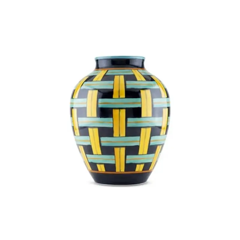 Vaso ad Orcino Stuoia 1923 – Arte di Gio Ponti | Ginori 1735 Spedito Oggi