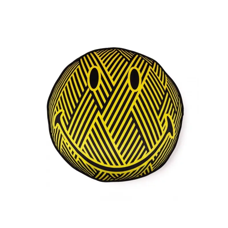 Must-Have CUSCINO IN POLIESTERE IGNIFUGO "SMILEY ZIGZAG" ? C