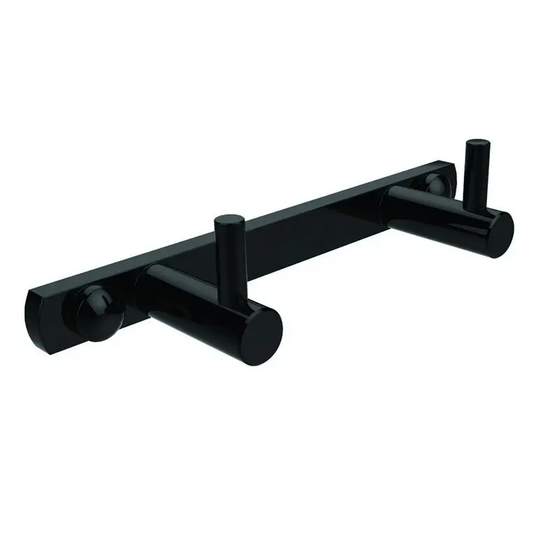 Appendiabiti a muro colore nero con 2 ganci linea Nico-B3 Acquista Ora