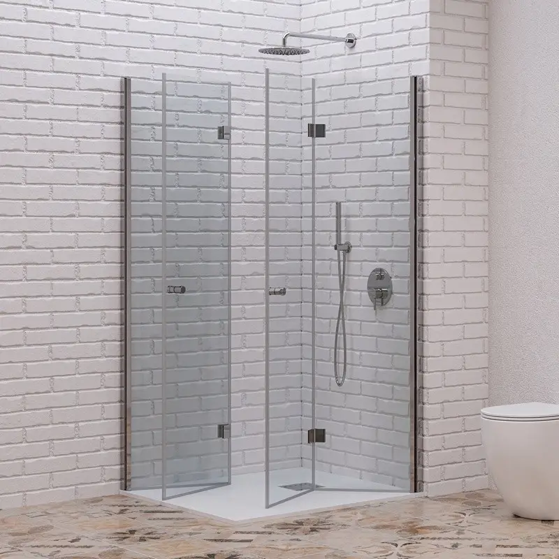 Box doccia 60x70 cm doppio soffietto modello KS7000 Popolare