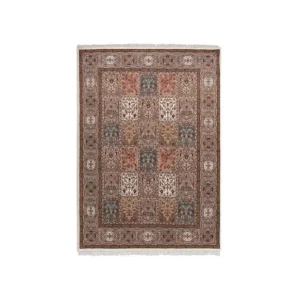 Tappeto Benares Bachtiari 571 Crema Marrone Prezzo Ridotto