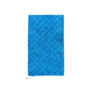Tappeto Cotton Pattern Diamond 703 Blu Multi Prezzo Di Fabbrica