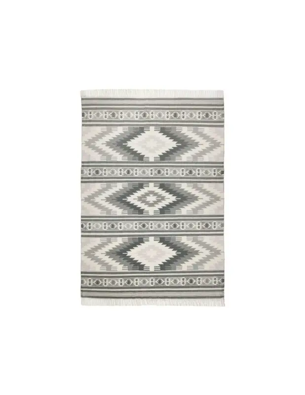 Ultime Pezzi Tappeto Vintage Kelim C I 650 Grigio