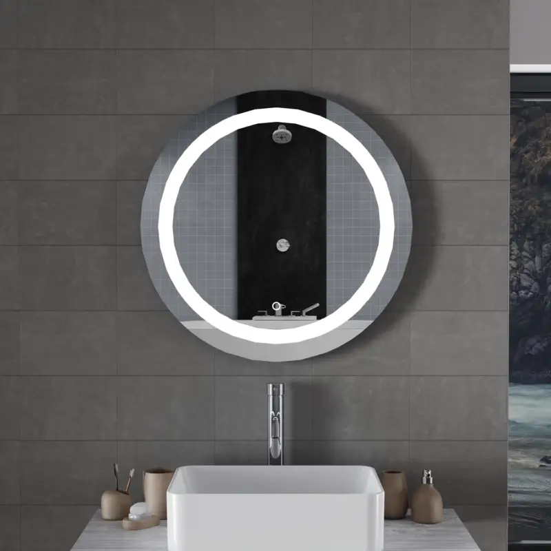 Più Venduto Specchio led da bagno tondo 68 cm | Salm