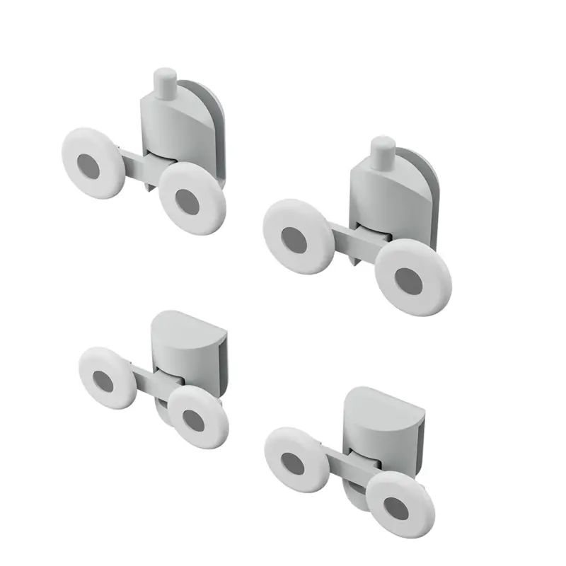 Set di roller bianchi per box doccia modello Grenada Novità