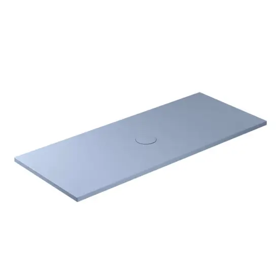 FOLIA Piatto doccia ceramica rettangolare cm. 170x70 finitura grigio matt altezza 3cm Sconto