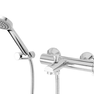 Acquista Ora GLOBO Monocomando vasca esterno con kit doccia finitura cromo