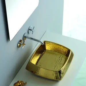 Di Tendenza HASANA lavabo d'appoggio finitura luxury gold