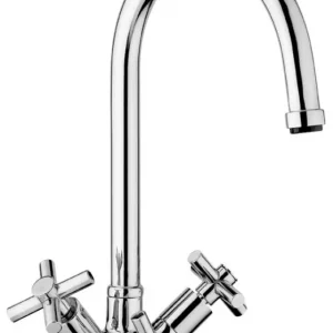 A Buon Prezzo IDEALAQUA miscelatore lavello cucina a 3 vie separate finitura cromo