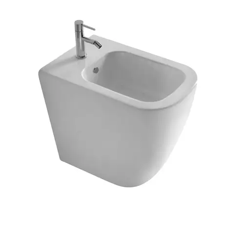 MEG11 bidet a terra monoforo finitura nero Solo Oggi