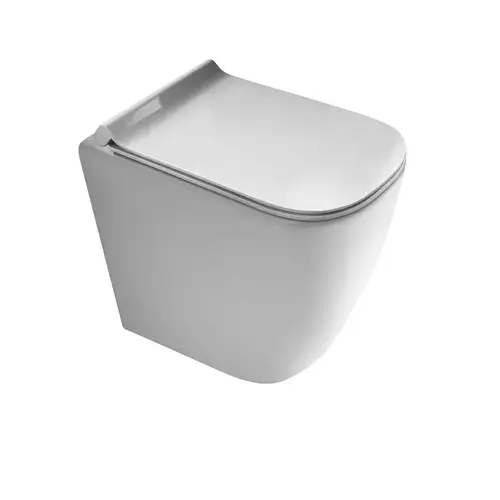 Economico MEG11 vaso a terra finitura bianco