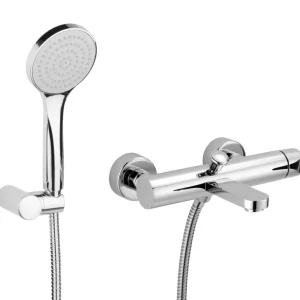 SALLY Monocomando vasca esterno con kit doccia finitura dorato Esclusivo