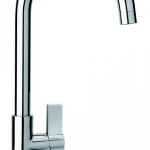 A Buon Prezzo SLIMFIX miscelatore monocomando con corpo "slim" e canna a ponte finitura ultrametal nero