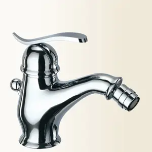TEORIA Miscelatore monocomando per bidet con scarico automatico finitura vecchio rame Prezzo Scontato