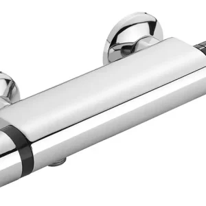 Promozione Esclusiva THERMO Miscelatore termostatico attacco 1/2" senza kit doccia tipo leggero finitura cromo