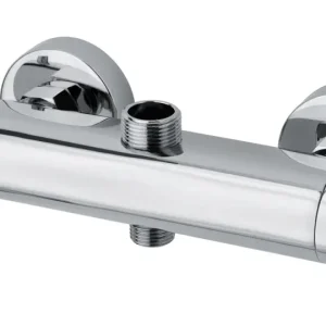 Prezzo Ridotto THERMO Termostatico doccia esterno con attacco superiore e deviatore integrato finitura cromo