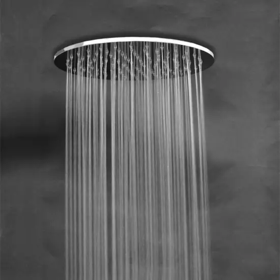 TURCHIA 138 Soffione tondo saldato diam. 320 getto a pioggia in acciaio inox finitura satinato Offerta Limitata
