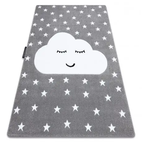 Tappeto PETIT CLOUD NUBE STELLE grigio Ultime Pezzi