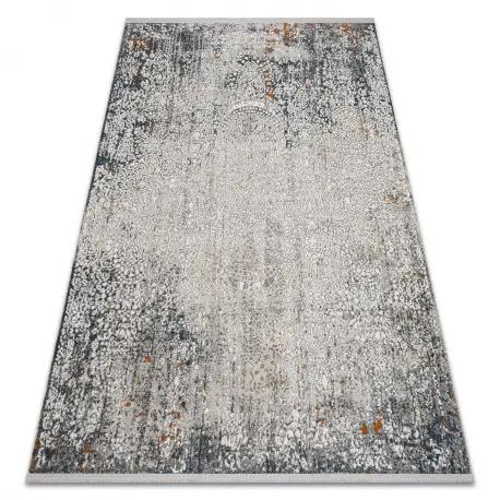 Super Prezzo Tappeto TULS strutturale, frange 51327 vintage, ornamento avorio / crema