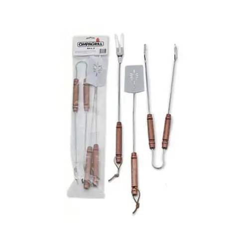 Consegna Rapida Set 3Pz BBQ 55cm