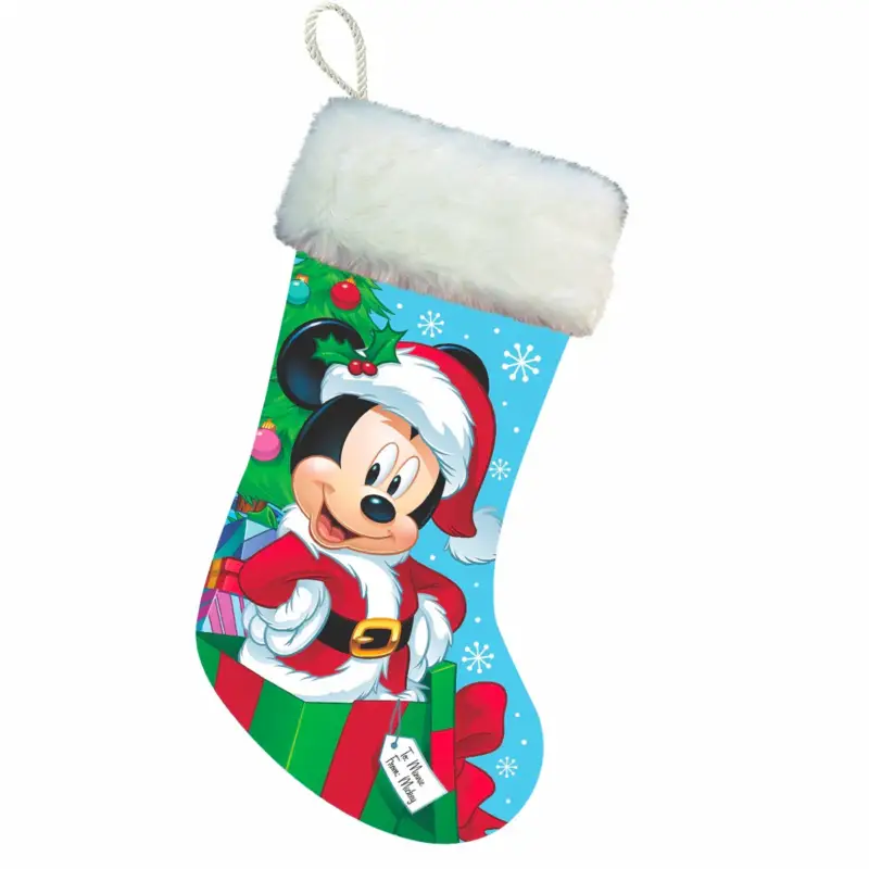 Calza Disney Topolino babbo natale Christmas Inspiration Saldi