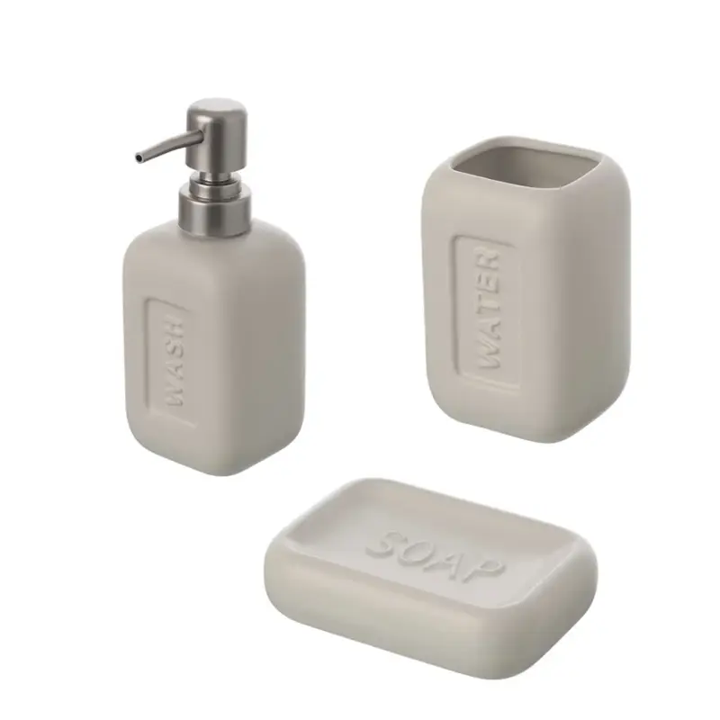 Offerta Lampo Set Ceramica 3 Pezzi
