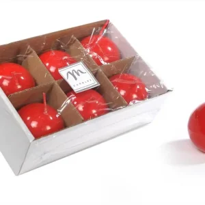Set 6 candele sfera Mercury Offerta Lampo