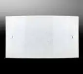 PLAFONIERA SCINTY COLORE BIANCO 25 CM Più Venduto