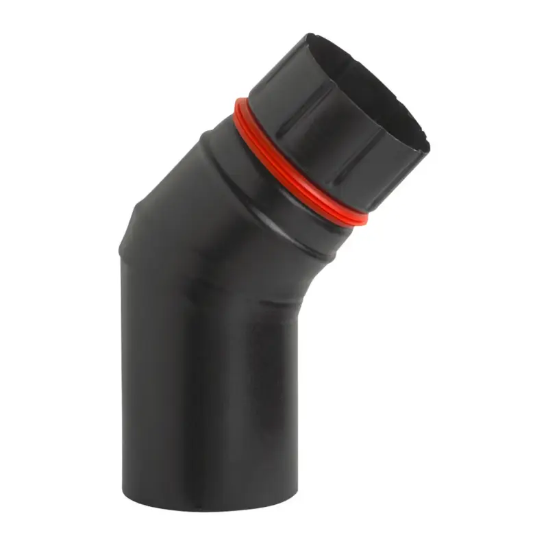 Tubo curvo per stufe Ala 120-45° Spedizione Espresso