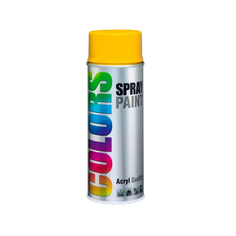 Vernice acrilica decorativa giallo antracite 400 ml Vendita Finale