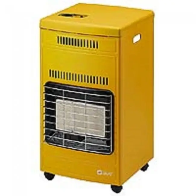 Stufa a gas GPL 4200W gialla Promozione Esclusiva