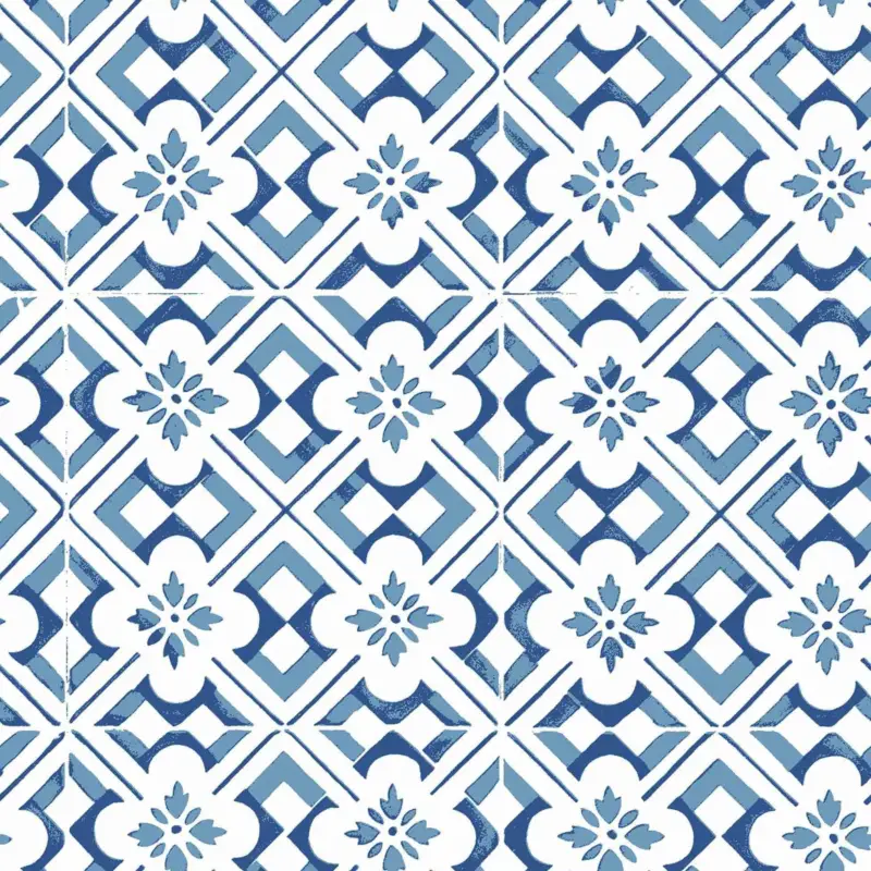Tovaglia in PVC trasparente Reverso blu Saldi