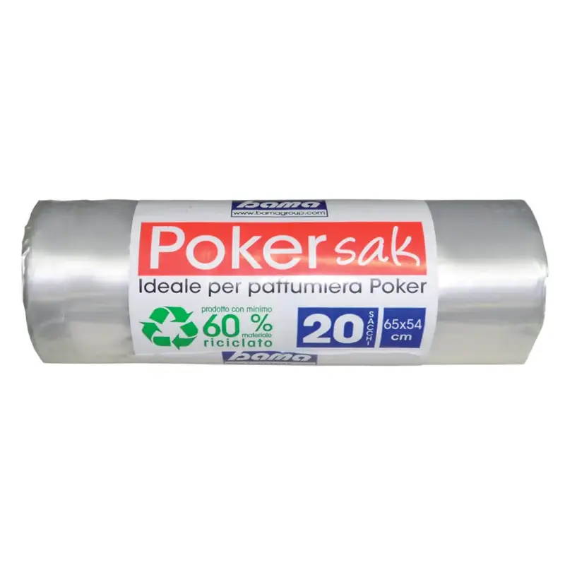 Sacchetto per pattumiera Poker Nuova Collezione