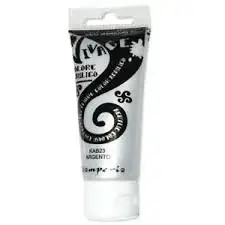 COLORE ACRILICO 60 ML ARGENTO METALLICO Più Venduto