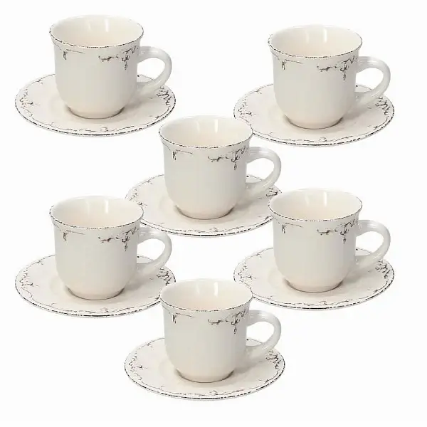 Acquista Ora 6 Tazzine da caffé Tognana Shabbysiena