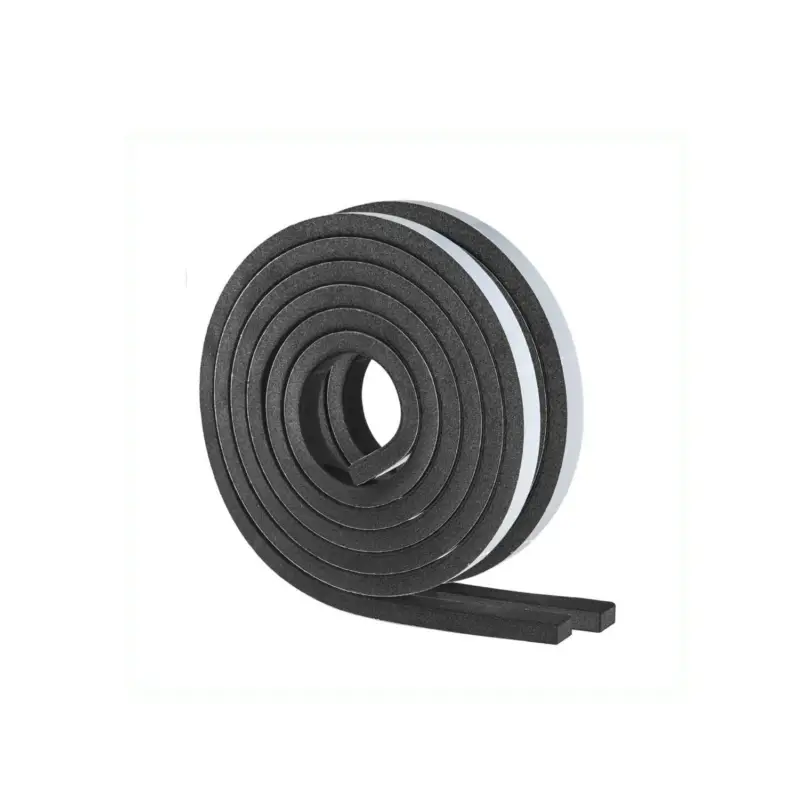 Esclusivo Guarnizione isolante adesiva nera 15mmx5mmx10 mt