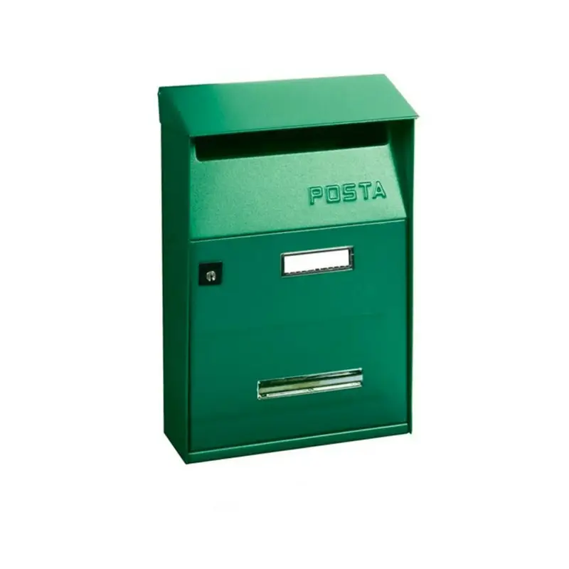 Cassetta Postale Alubox EFFE T verde Sconto