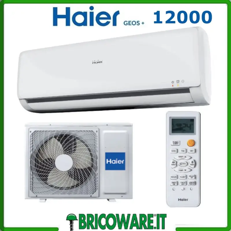 Climatizzatore Haier Geos + 3,5 KW 12000 Btu A++/A+ R32 Compra Adesso