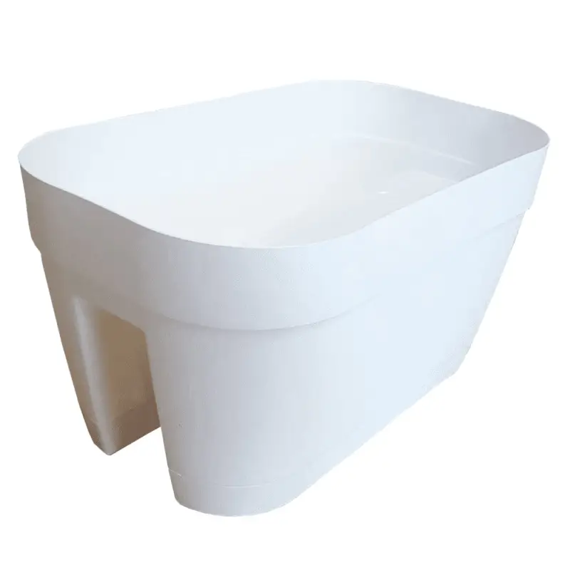 Affare Vaso Orlando Ovale 45 cm bianco