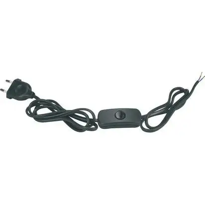 Cavo per abat-jour con spina 2P 2A 250 Va.c Affare