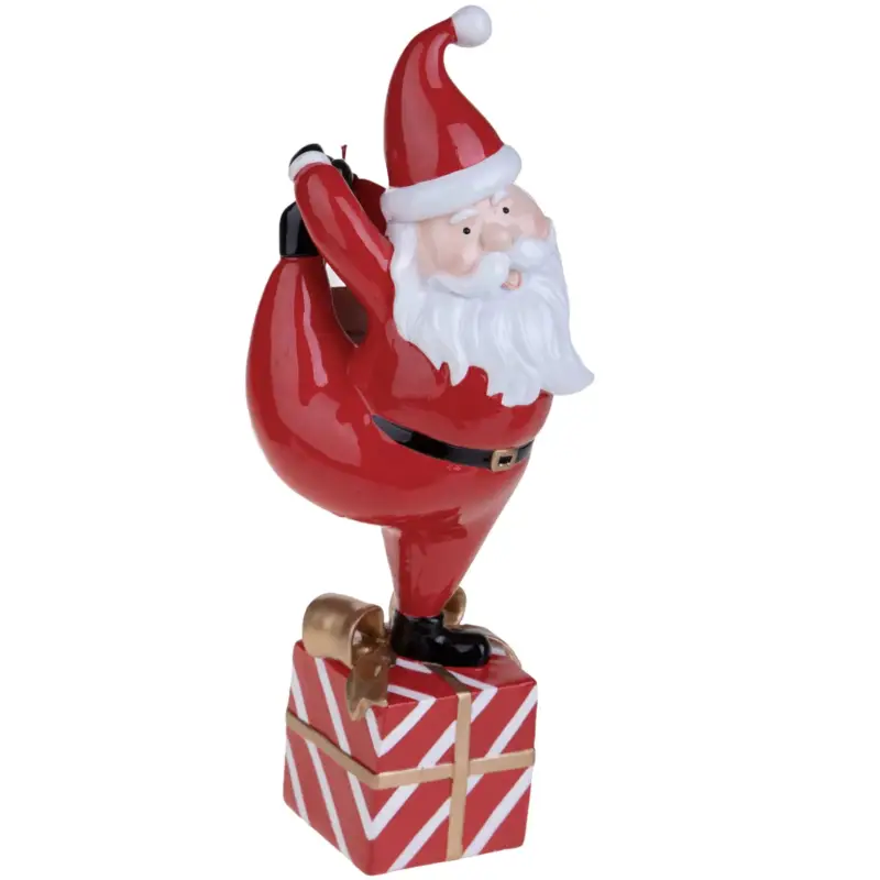 Babbo natale su doni 35 cm Compra Online