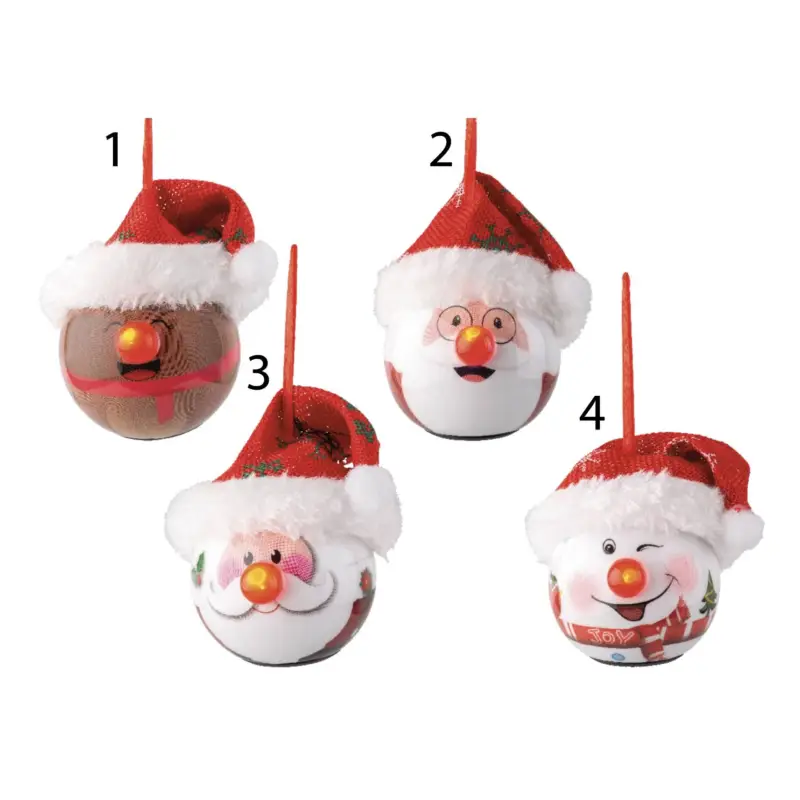 Pallina lampeggiante 7 cm Prezzo Scontato