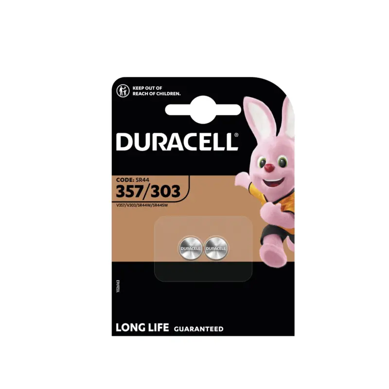 Duracell Batteria Pila SR44 DU51 2Pz Solo Oggi