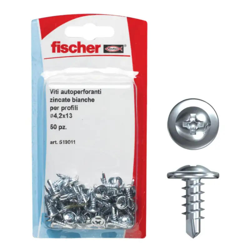 Super Prezzo Fischer viti autoperforanti zincate