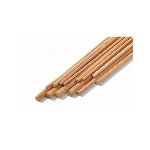 Bastone tondo legno duro zigrinati 1m Novità