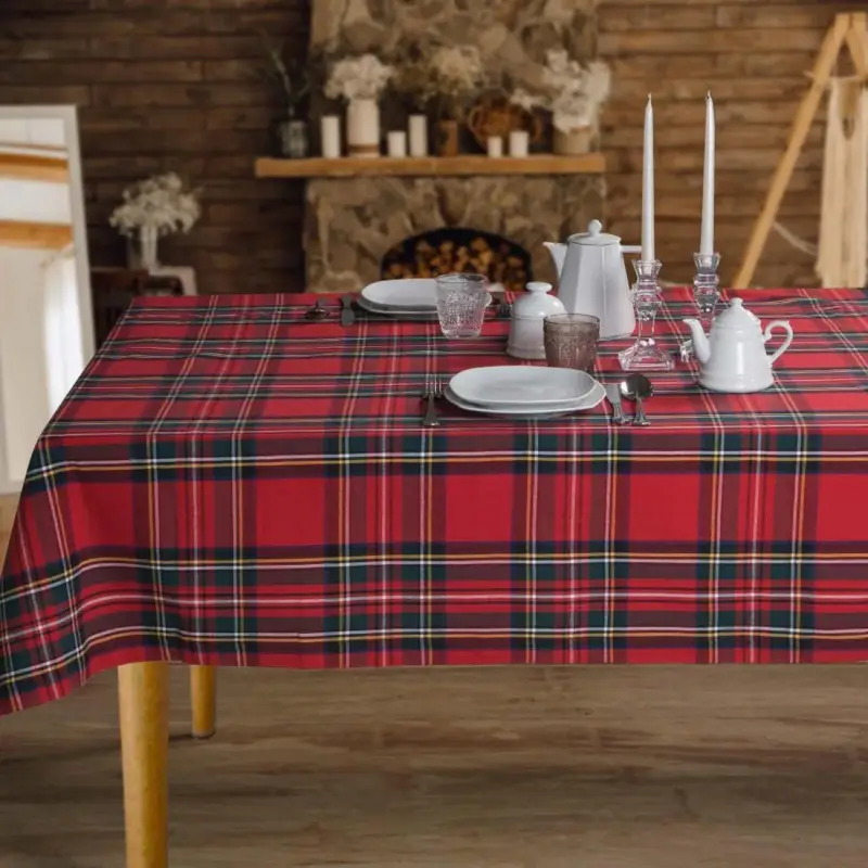 Tovaglia Natalizia Tartan Affare