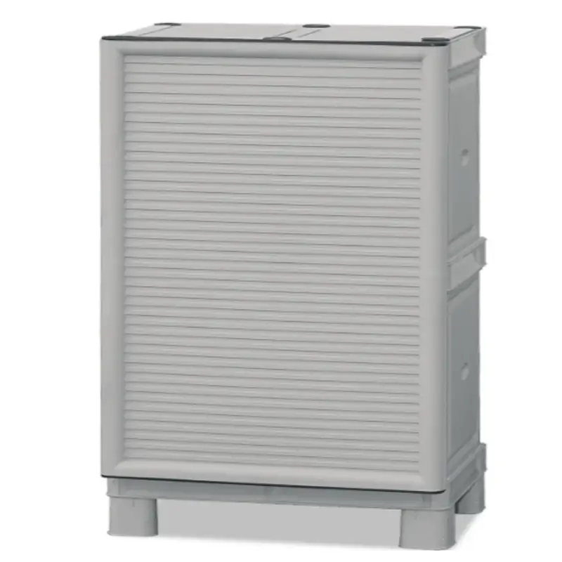 Armadio in resina con ripiani 50x38x92 Must-Have