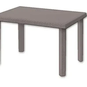 Direttamente Dal Produttore TAVOLO MODELLO RODOLFO TAUPE 120X80X72 CM - DIMAPLAST 4004685
