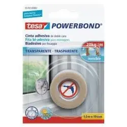 Prezzo Scontato Tesa Powerbond nastro trasparente 19mm x 1,5m