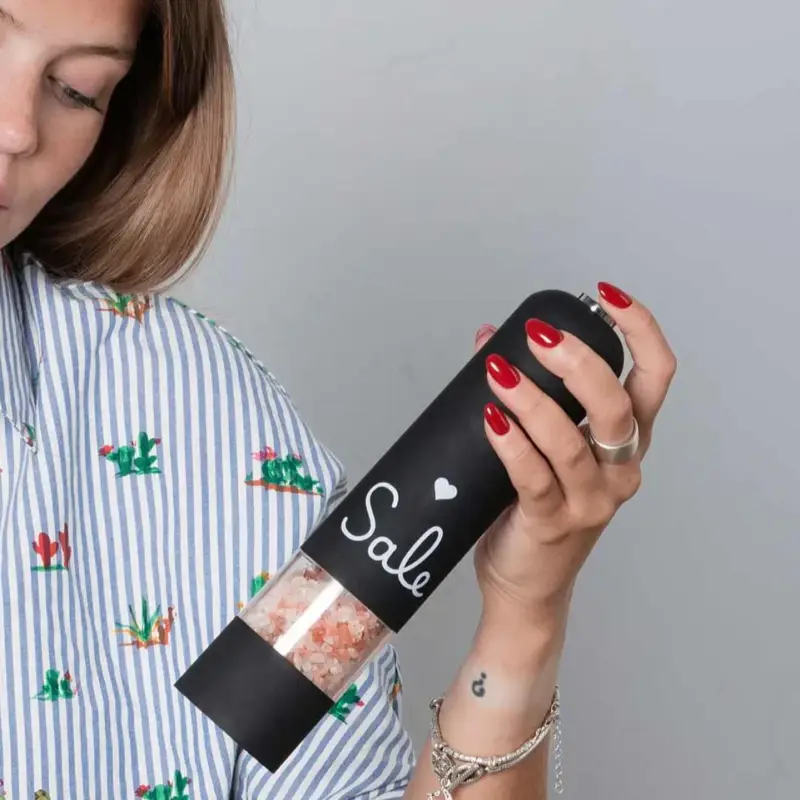 Offerta Speciale Macinasale Elettrico a Batteria per Sale Grosso – Simple Day